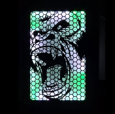 Lautsprecher Beleuchtungs-Kit  "Silhouette" Spike 2 eckig King Kong