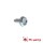 #6 x 3/8" Unslotted Hex Head Screw zinc plated