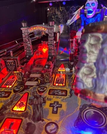 Metallica Remastered Flashing Cemetery Arch