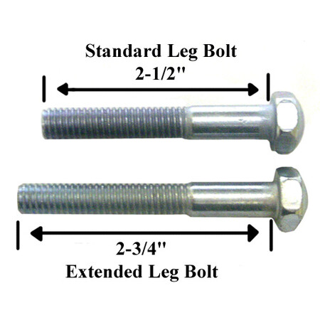 Williams/Bally Extended Leg Bolt - 2-3/4