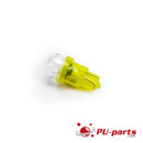 Ablaze Premium #555 wedge base LED with clear dome Yellow