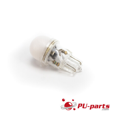 Ablaze Premium #555 Stecksockel LED mit gefrosteter Kuppel Kaltweiß