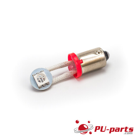 Ablaze Premium Superflex #44/47 Bajonettsockel LED mit flexibler 90° Winkelführung Rot