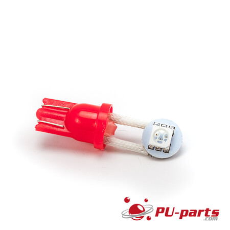 Ablaze Premium Superflex #555 Stecksockel LED mit flexibler 90° Winkelführung Rot