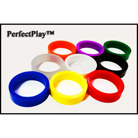 PerfectPlay Silicone Flipper Rubber - Standard Size Yellow
