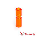 03-8365 Narrow Post Transparent orange
