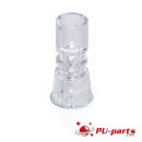 03-8130 Extended Double Star Post Transparent clear