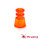 03-8247 Doppel Star Post Transparent orange