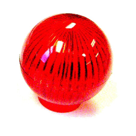 Rote kugel-förmige Lampenkuppel - Scared Stiff