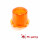 Plastic Flasher Dome - Twist On Orange