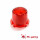 Flasher Dome aus Plastik - Twist On Rot