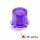 Plastic Flasher Dome - Twist On Purple