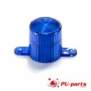Plastic Flasher Dome With Screw Tabs Blue