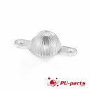 Mini Flasher Dome aus Plastik Transparent