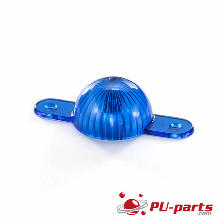 Mini Flasher Dome aus Plastik Blau
