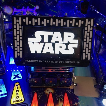 Star Wars Pinball LCD Space Armor Vertical