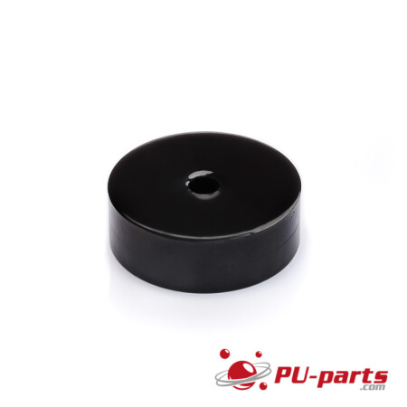 Super-Bands Prallgummi 1 1/2" Schwarz