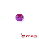 #6-32 Colored Anodized Lock Nut Purple