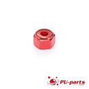 #8-32 Colored Anodized Lock Nut Red