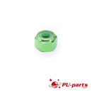 #8-32 Colored Anodized Lock Nut Light Green