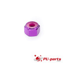 #8-32 Colored Anodized Lock Nut Purple