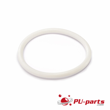 Silicone Ring 3" I.D. White