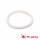 Silicone Ring 3" I.D. White