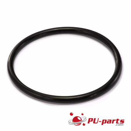 Silikon Ring 4" ID Schwarz