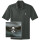 Skull & Crossed Flippers Pinball Polo Shirt - Grau S