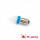 #44/47 Bajonettsockel OEM LED mit gefrosteter Kuppel Blau