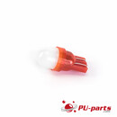 #555 Stecksockel OEM LED mit gefrosteter Kuppel Orange