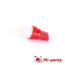 #555 wedge base OEM LED frosted dome Red