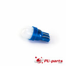 #555 Stecksockel OEM LED mit gefrosteter Kuppel Blau