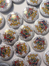 1" Button 4 Pack #3