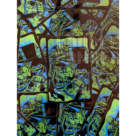 ARTIST SERIES - Kevin Saunders Pinball Madness Sticker