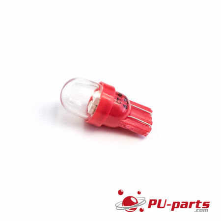 #555 Stecksockel OEM LED mit klarer Kuppel Rot