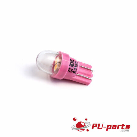 #555 Stecksockel OEM LED mit klarer Kuppel Pink