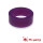 Silicone Mini-Flipper-Rubber 0,5 x 1-1/4" ID Purple