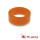 Silicone Mini-Flipper-Rubber 0,5 x 1-1/4" ID Orange