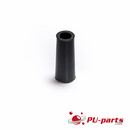 1 1/16  Slightly Tapered Silicone-Post Black