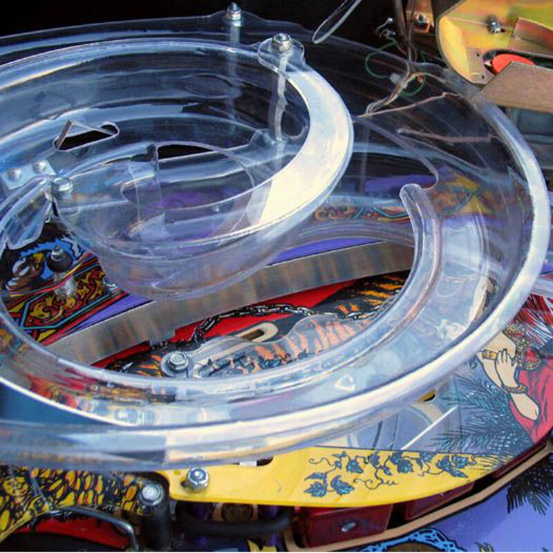 New Tales of the Arabian Nights Pinball Machine Lane Guide Plastics 