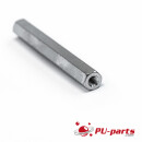 #6-32 Hex Spacer with female thread on both sides 1/4 x 1-3/8