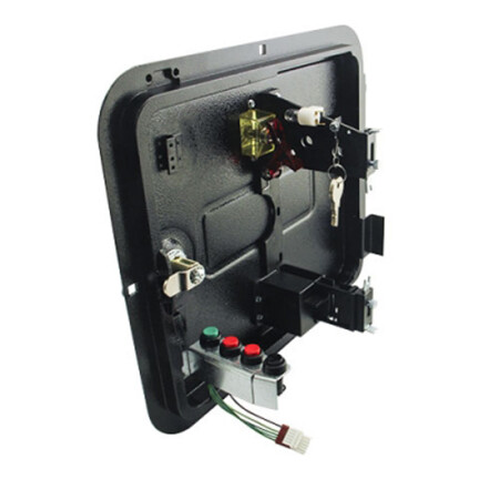 Pinball Machine Coin Door Assembly with Single Entry