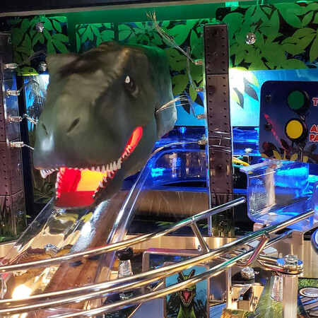 Jurassic Park Pro T-Rex Beleuchtung