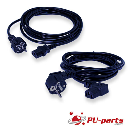 Cold appliance connection cable black