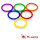 PerfectPlay Silikon Ring 2" I.D. Blau