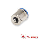5 V 8-SMD #89 Bayonet Base Flasher LED Blue