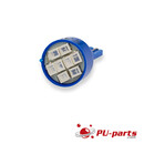 5 V 8-SMD #906 Wedge Base Flasher LED Blue
