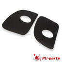 Cabinet Protection Film for Flipper Button Black