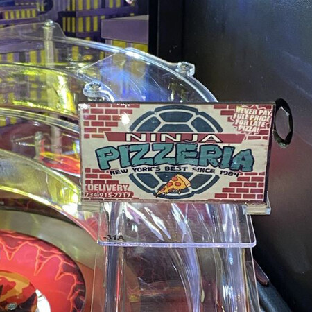 Teenage Mutant Ninja Turtles Pizzeria Sign